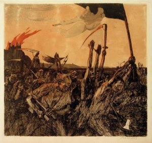 Käthe Kollwitz, Uprising by Käthe Kollwitz