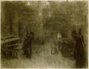 Käthe Kollwitz, Scene from Germinal by Käthe Kollwitz