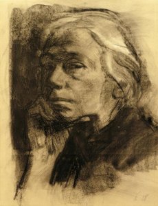Self-Portrait in Three-Quarter Profile to the Left