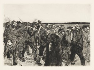 March of the Weavers by Käthe Kollwitz