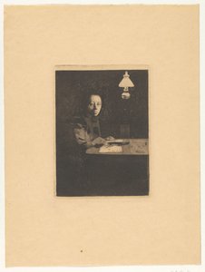 Self-Portrait at the Table