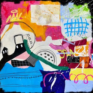 Vibrant Urban Abstract by Kajsa Bergström