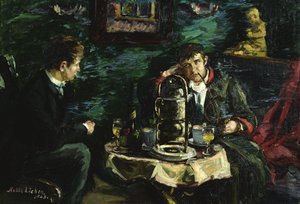 The actor Tobias Sorensen and Ola Voss