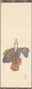 Noh Scene: Hagoromo by Kamisaka Sekka