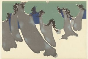 Pine Trees by Kamisaka Sekka