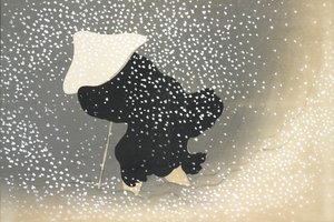 Sato No Yuki, from Momoyo-gusa by Kamisaka Sekka