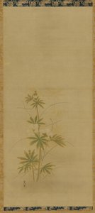Aibika, Edo period, mid 17th-early 18th century by Kanô Yôboku Tsunenobu