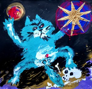 Blue Demon Cat