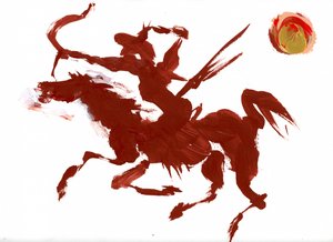 Dynamic Horse Archer by Kanat Ibragimov