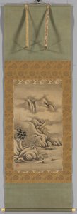 Seasonal Landscapes: Winter, mid- to late 1500s by Kano Hideyori