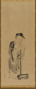 Shide Jittoku by Kano Sadanobu