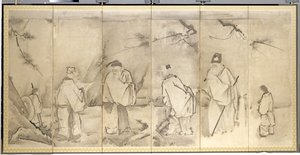 Four Elders of Mt. Shang by Kanō Tan’yū