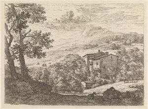 The Donkey Between the Two Sheep by Karel Dujardin