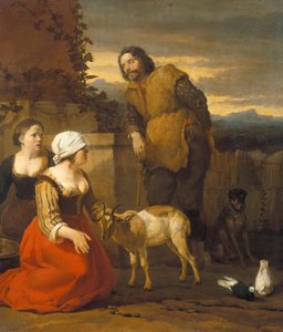 The Sick Goat by Karel Dujardin