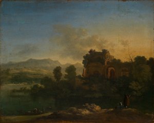 Southern Landscape with Ruin
