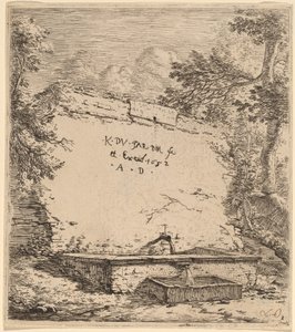 Title Page with Fountain