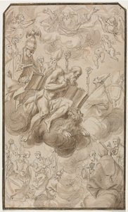 Ascension of Saint Jerome by Karel Škréta