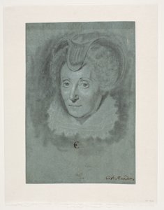 Portrait of a Lady. Louise de Coligny by Karel van III Mander