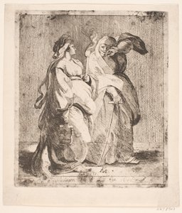 Judith with Her Servant by Karel van III Mander