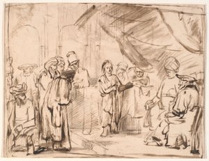 The Twelve-Year-Old Jesus in the Temple by Karel van Savoy
