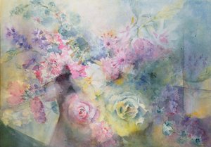 Summer Border by Karen Armitage