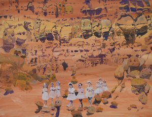 Whimsical Desert Ballet