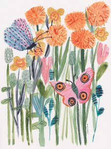 Colorful Garden Butterflies