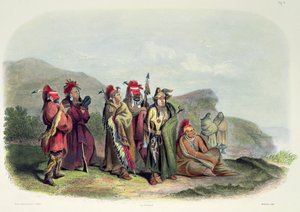 Saukie and Fox Indians, plate 20 from volume 1 of 