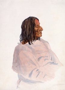 Homachséh-Kakatóhs, Piegan Blackfeet Man by Karl Bodmer