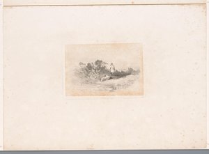 Two Herons by the Waterside (series title: Landscapes with Animals)