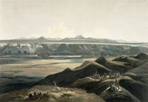 View of the Rocky Mountains, plate 44 from Volume 2 of 