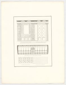 Views of Krzescowice Castle, Plate 52 of the Series "Collection of Architectural Designs" by Karl Friedrich Schinkel