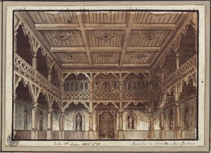 Ratibor and Wanda. Play by Jakob Andreas Konrad Levezow. Design for the 2nd Decoration. Women