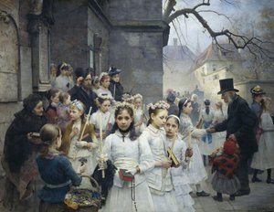 After First Communion by Karl Frithjof Smith