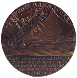 Medal Commemorating the Torpedoing of the Liner 
