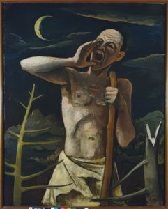 The Caller by Karl Hofer