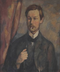 Portrait of Bernard Groethuysen by Karl Hofer
