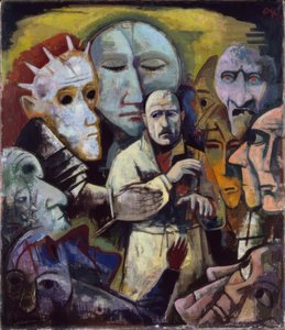 Self-Portrait with Demons