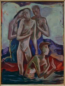 Baptism in the Jordan by Karl Hofer