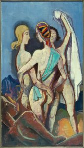 Judgment of Paris by Karl Hofer