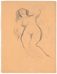Reclining Female Model