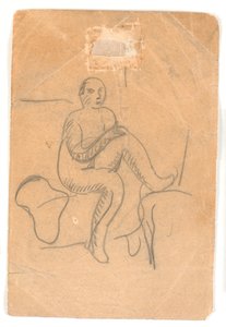 Seated, Nude Woman