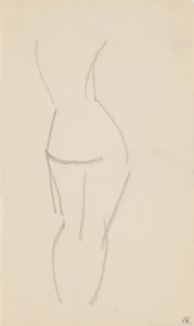 Standing Model, Seen from Behind
