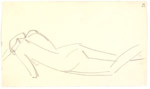 Standing Model, Seen from Behind
