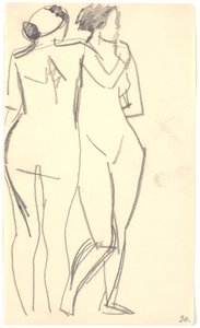 Two Standing Models