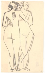Two Standing Models