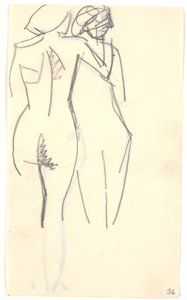 Two Standing Models
