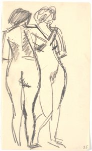 Two Standing Models