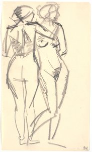Two Standing Models