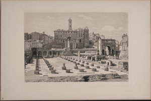 Forum Romanum by Karl Jensen